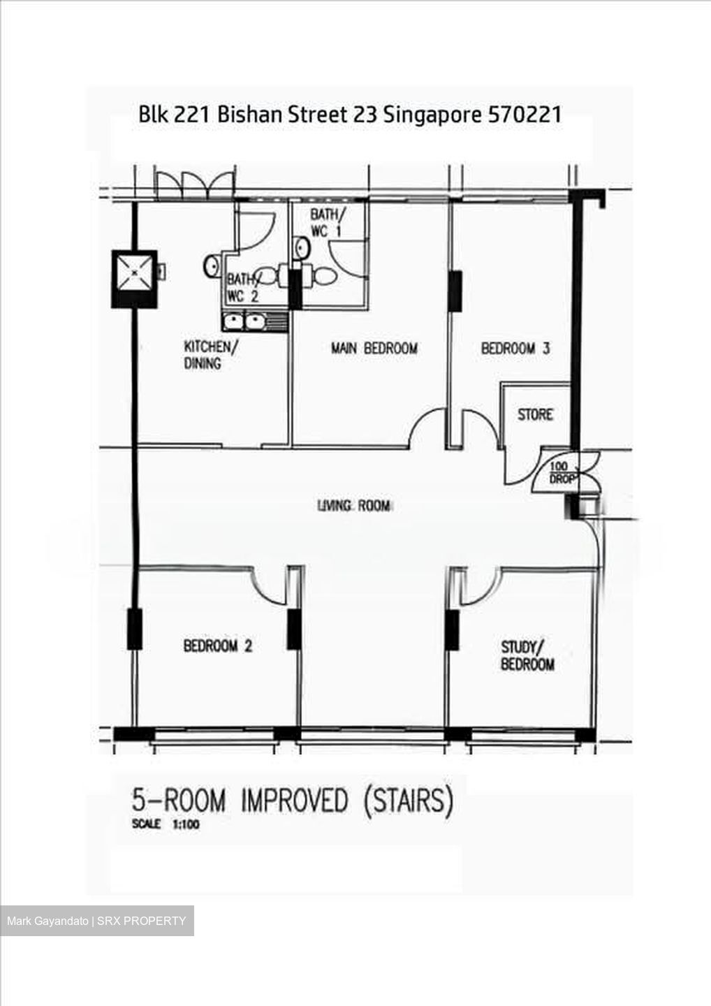 Blk 221 Bishan Street 23 (Bishan), HDB 5 Rooms #555317511